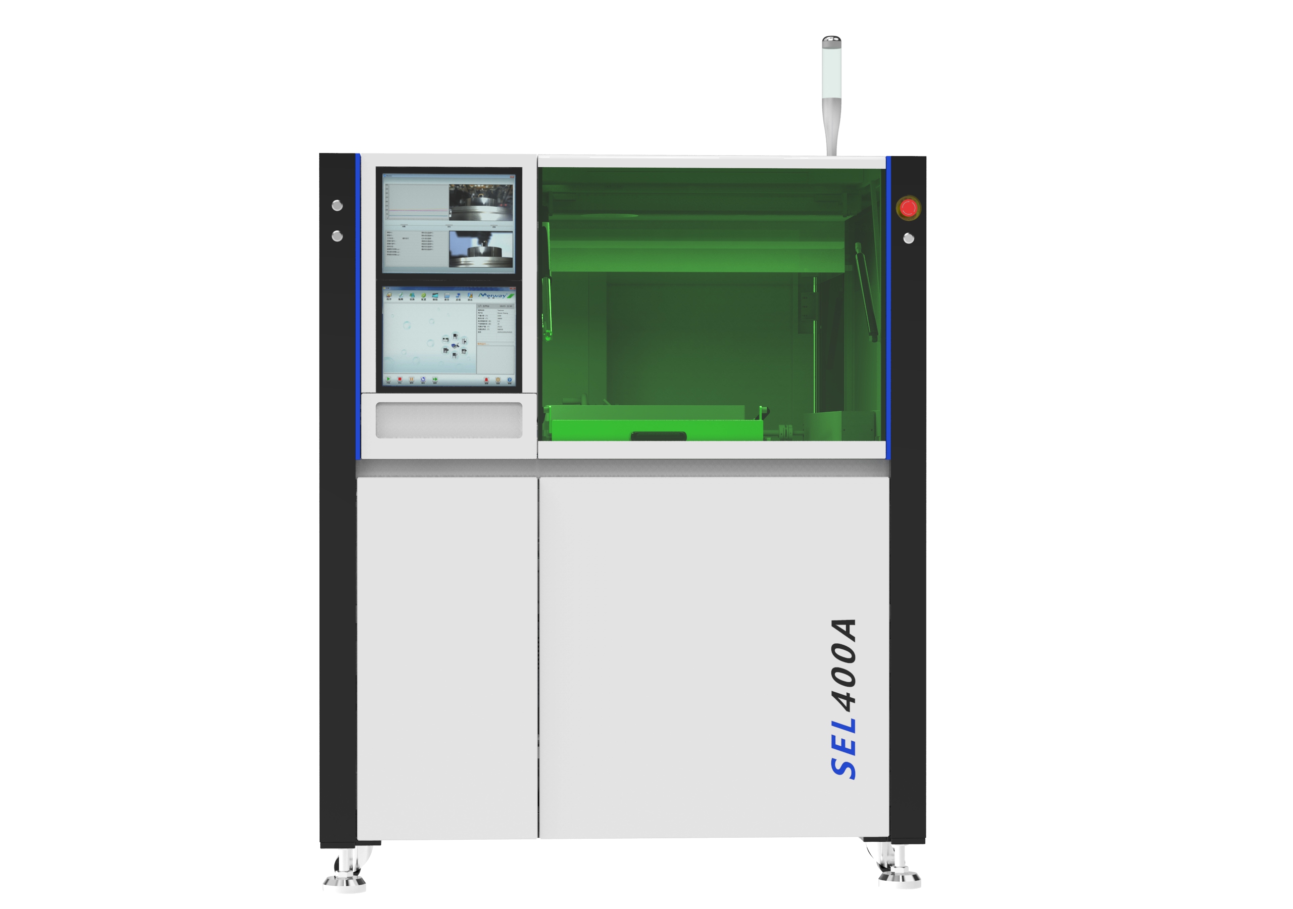 午夜成人精品视频机器人助力某全球知名电子制造商打造电容器在线选焊项目